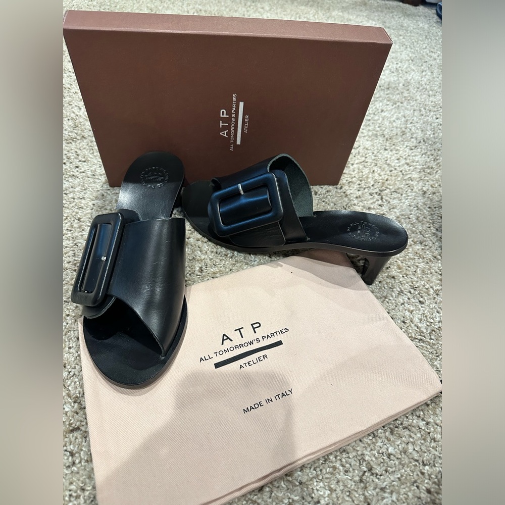 All Tomorrows Parties black heels